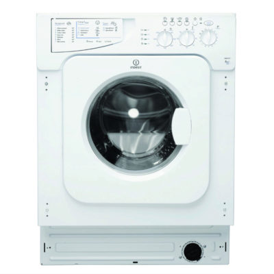 Indesit IWME127 Built-In Washing Machine - White